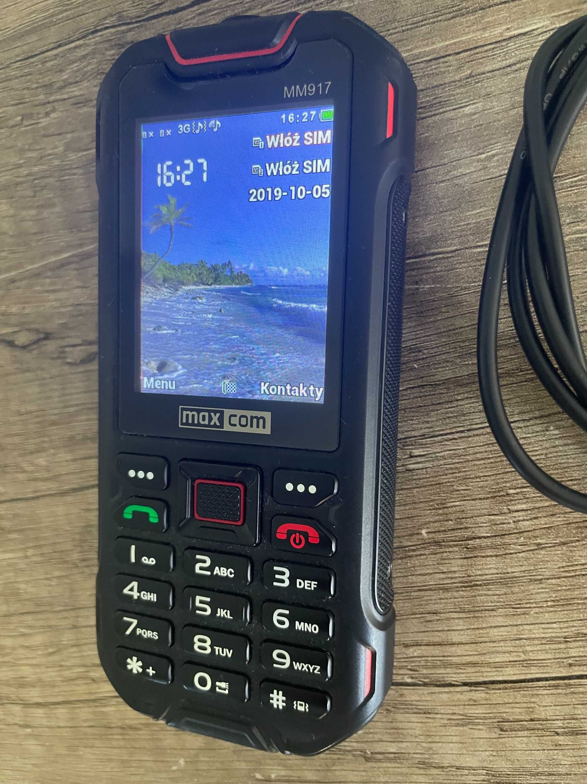 Telefon Maxcom z klawiaturą mm917