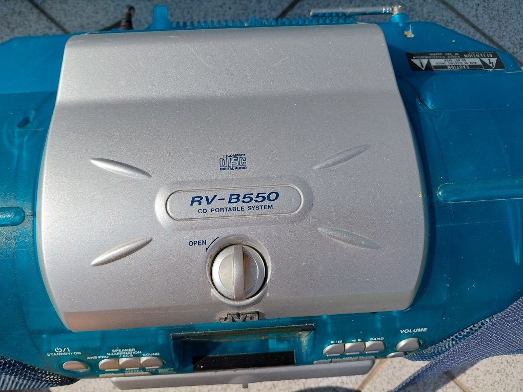 Магнитола JVC cd portable system
