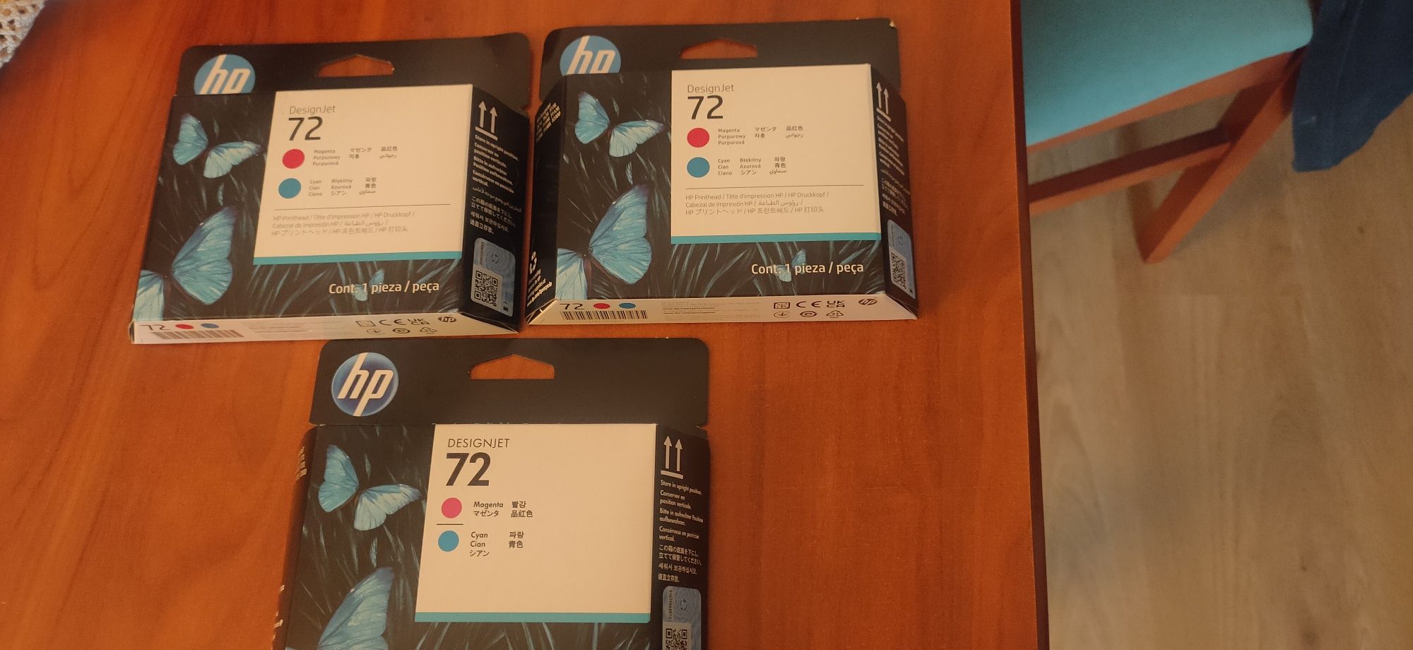 Tinteiros HP 72 novos