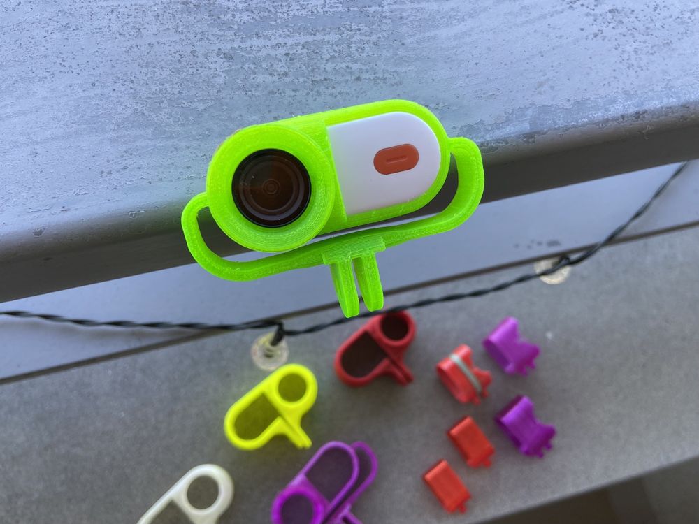 Caddx peanut / Insta go2: mount / uchwyt / mocowanie / 3D druk (TPU)