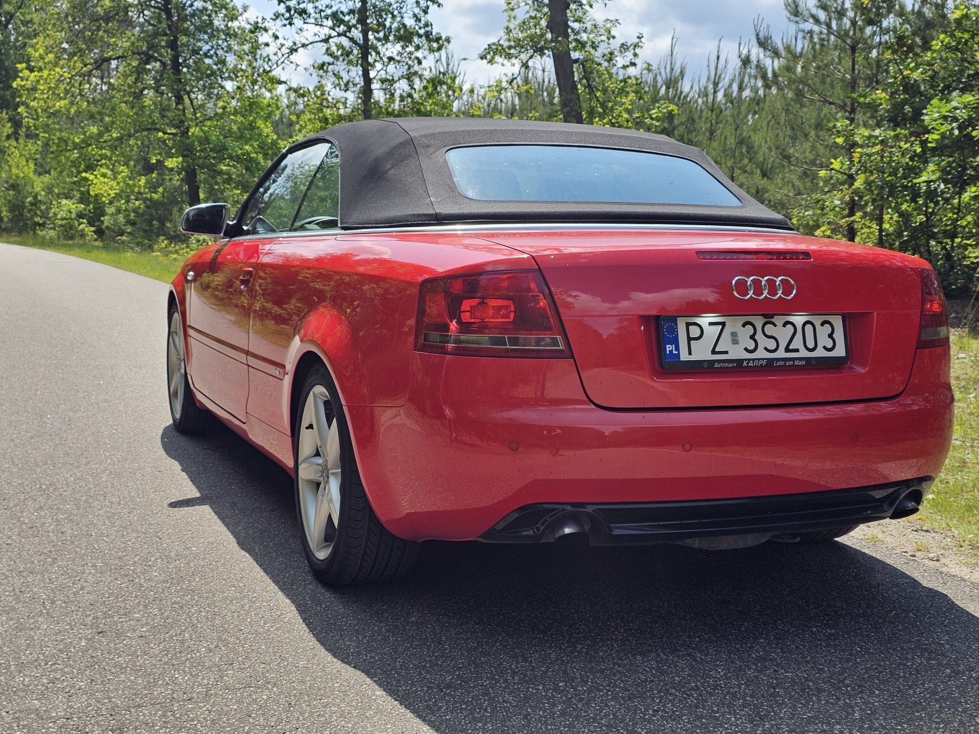 Audi a4 b7 cabrio 3.0 tdi automat quattro.