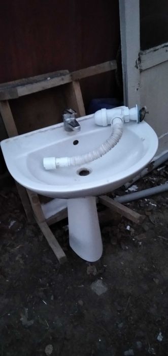 Раковина умывальник ножка тюльпан 60х45 см