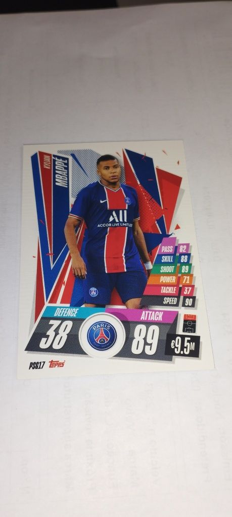 Mbappé cromos e cards