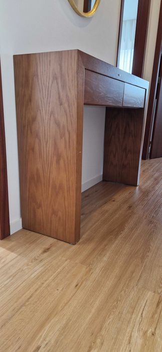 Aparador Móvel Entrada Cerejeira com duas gavetas