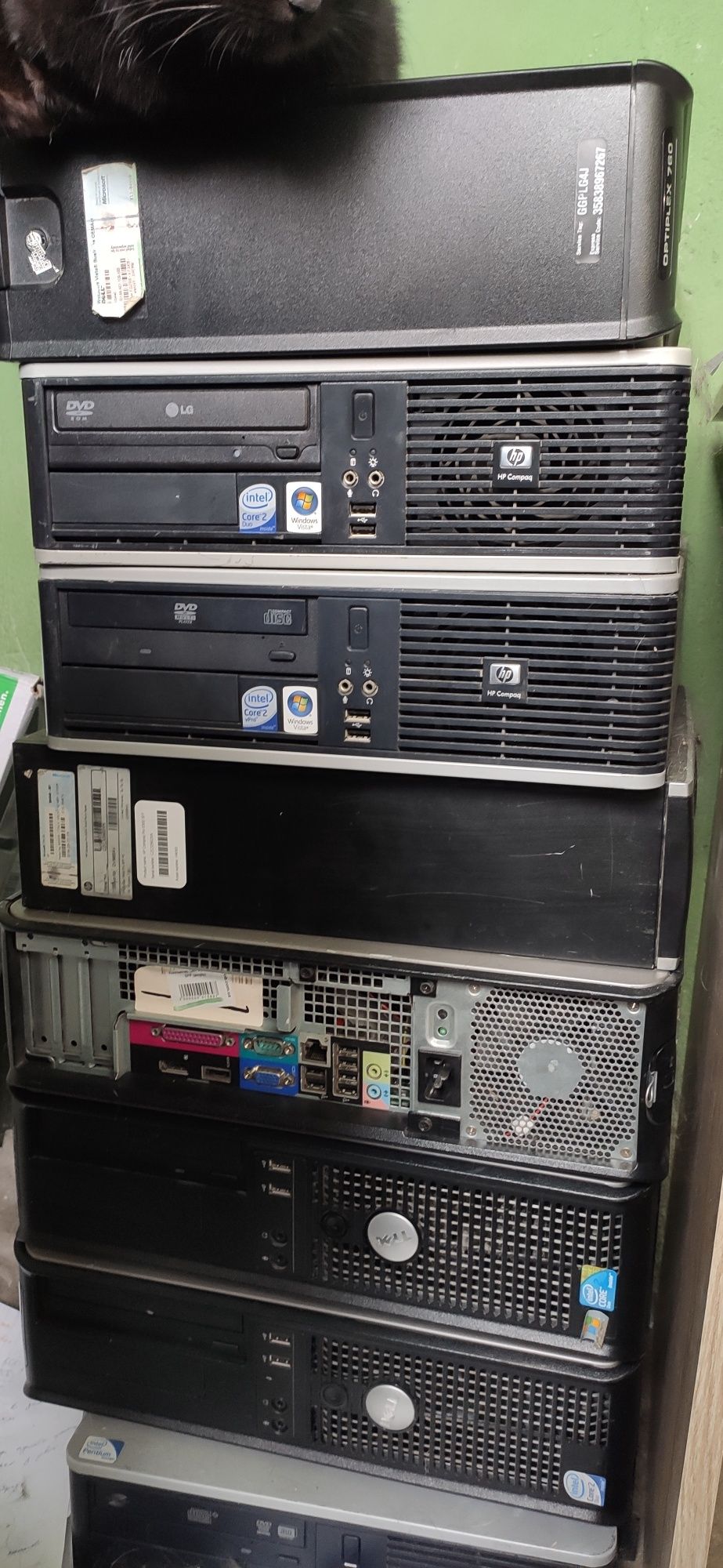 ПК 8шт dell optitex 760/Hp compaq pro 6300.