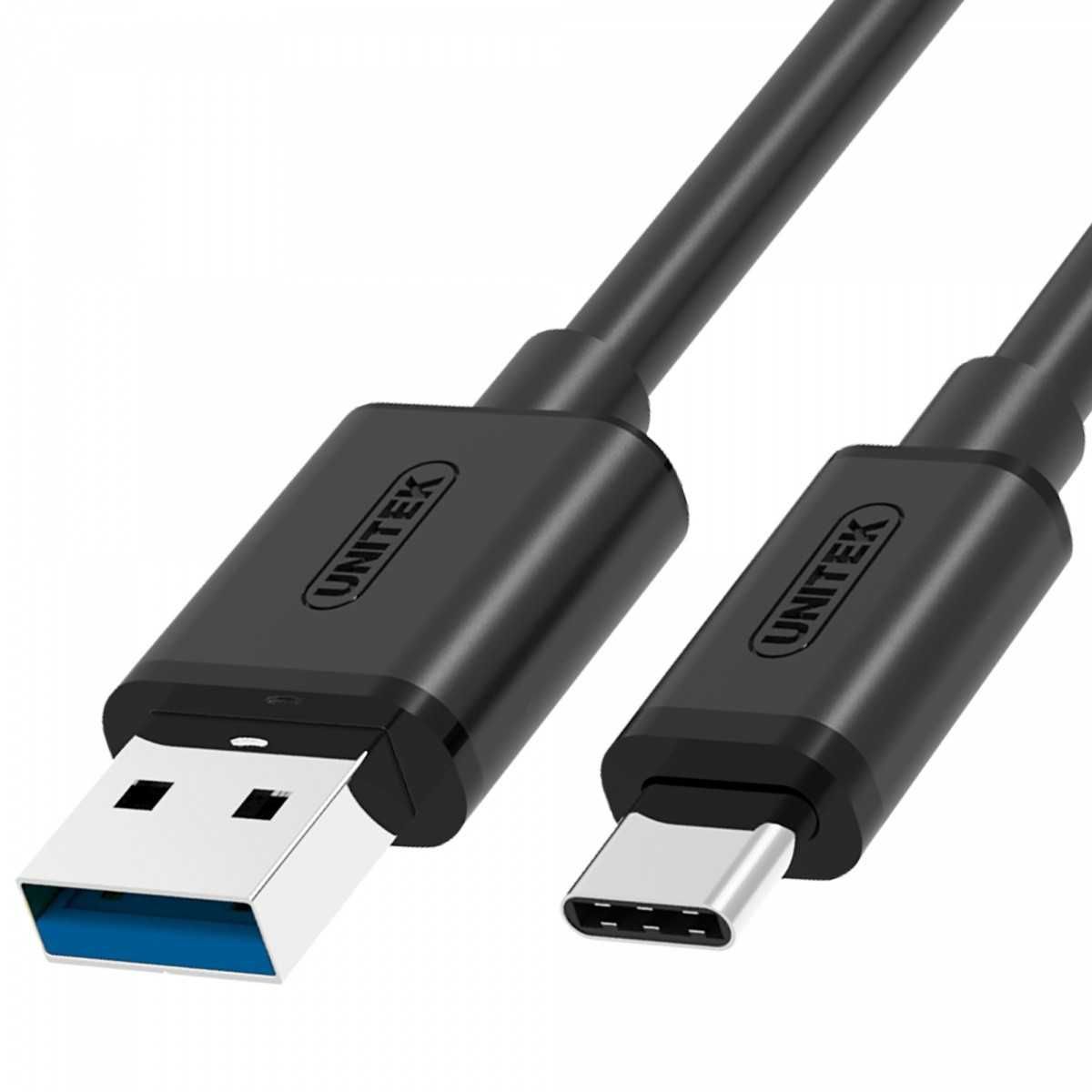 Kabel USB Typ-A -> USB Typ-C Unitek Y-C474BK 1m