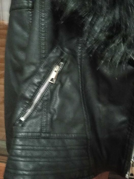 Kurtka ramoneska na misiu ocieplana L/XL