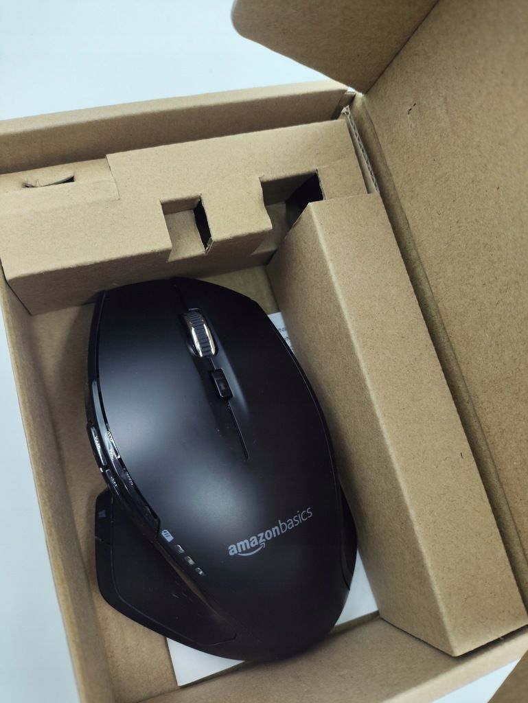 Mysz Myszka bezprzewodowa Amazon GP9BK sensor laserowy