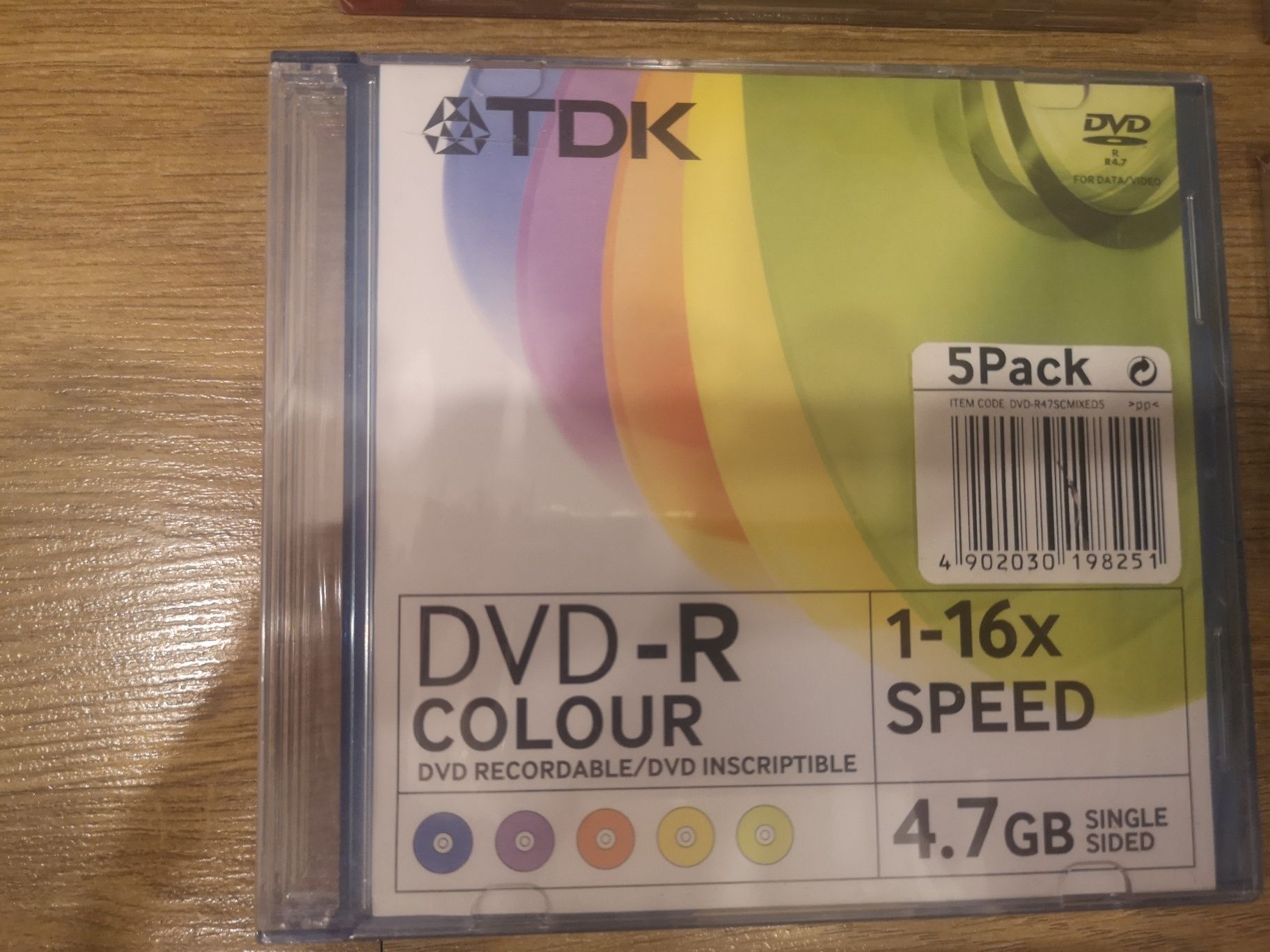 75 DVDs novos selados na caixa original tdk e verbatim
