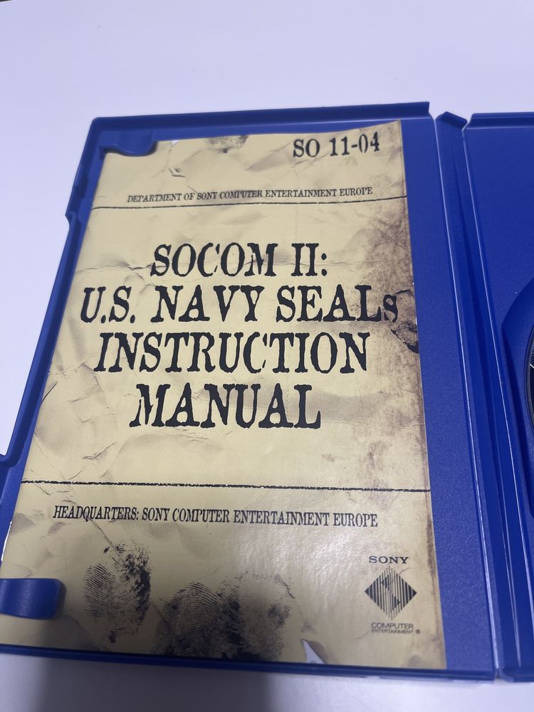 Socom 2 II PS2 U.S. Navy Seals