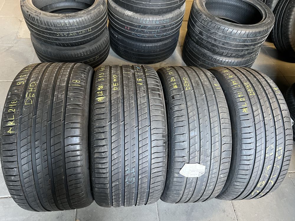 Opony letnie DEMO 315/40/R21 275/45/R21 Michelin Latitude Sport 3