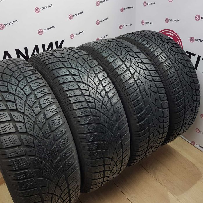 +4шт70%  шини зимові 205/60/16 Dunlop Winter Sport 3D колеса R16 зима