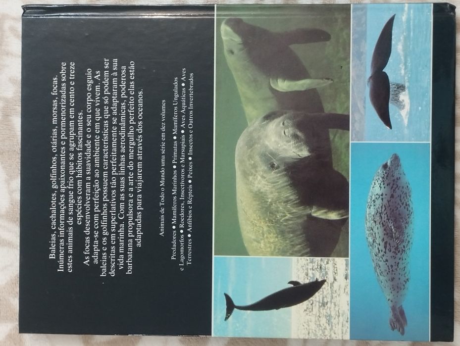 Livro " Mamíferos Marinhos"