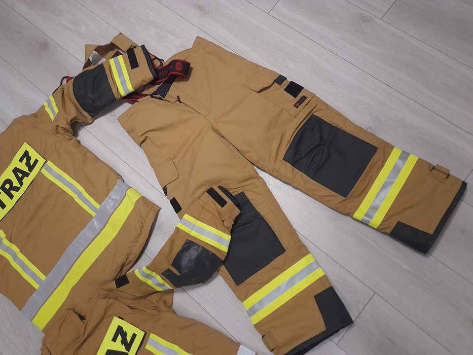Ubranie strazackie nowe scantex aurum  nomex sx4 faktura nowe