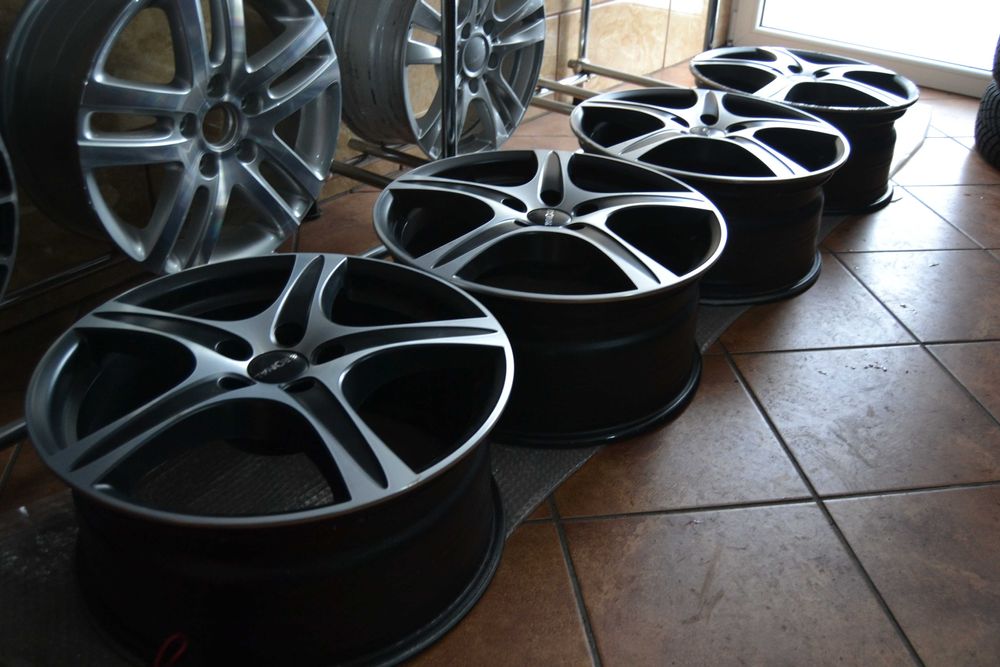 Komplet felg alu Ronal VW Audi Mercedes 18 cali 5x112 et45 8x18 felgi