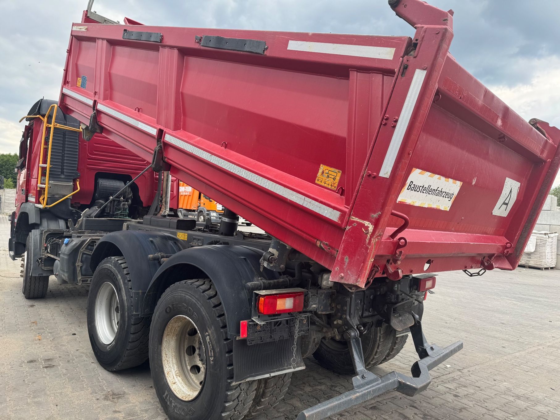 Volvo Fmx  Wywrotka Meiller BORDMATIC