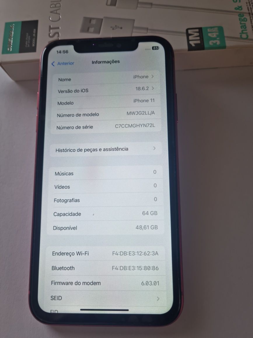 Iphone 11 64g face ok