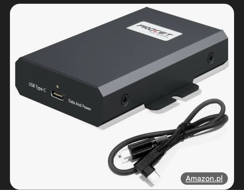 Procet PoE na USB C adapter Gigabit 23W
