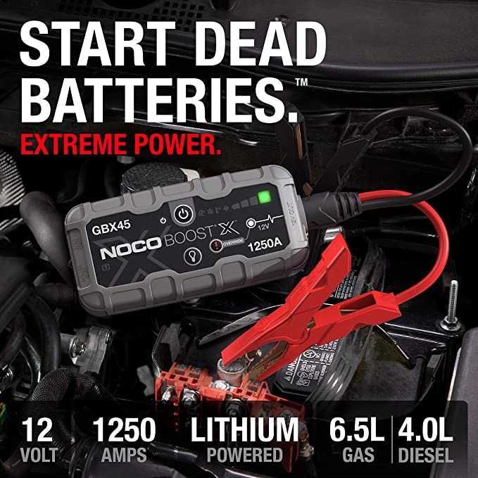 Пуско-зарядний пристрій Noco GBX45 Boost X 1250A Jump Starter