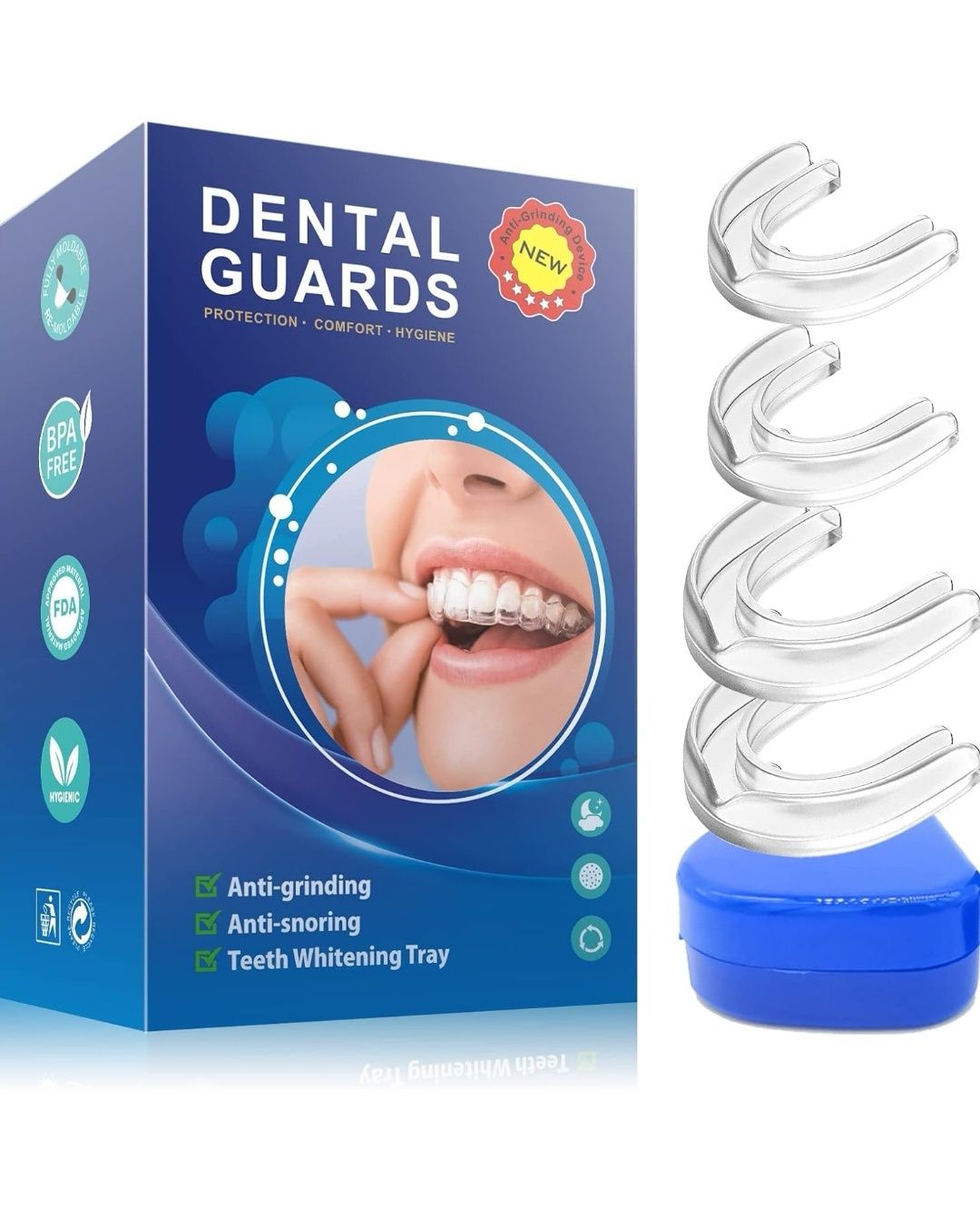 Ochraniacz na usta do zgrzytania zębami