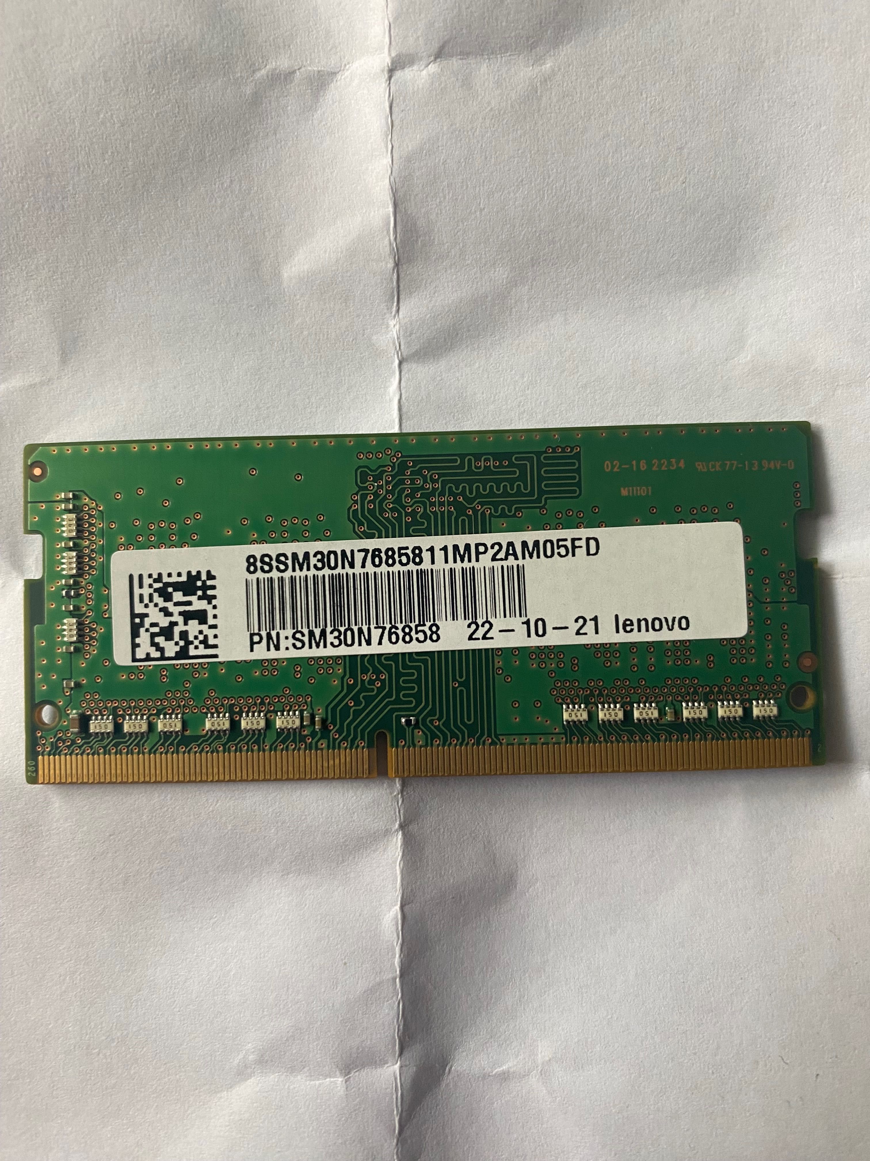DDR4 SAMSUNG 8GB 1Rx16 3200 MHz