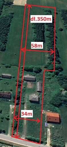 Sprzedam gospodarstwo rolne 1,8ha