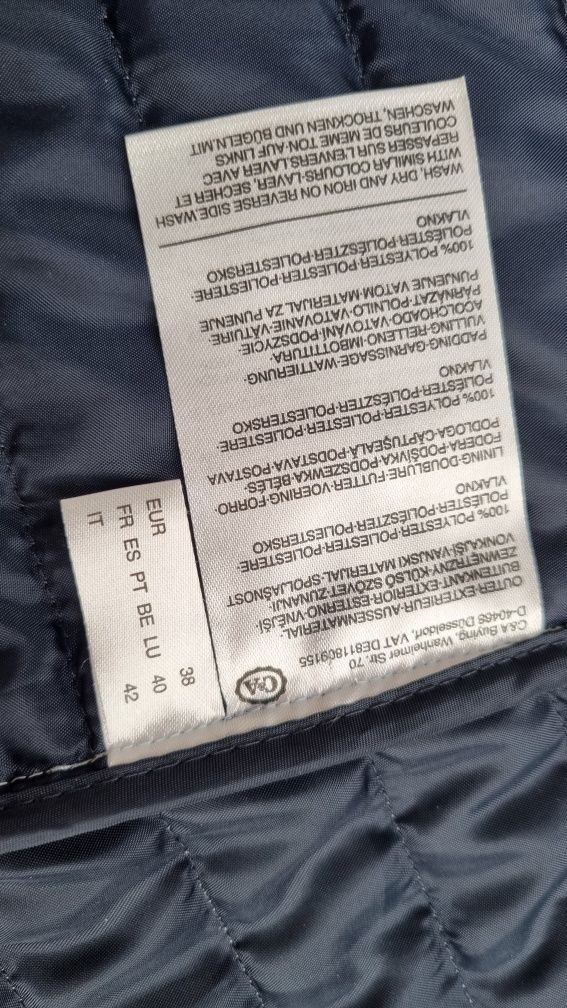 Bezrękawnik damski kamizelka 36/38 C&A