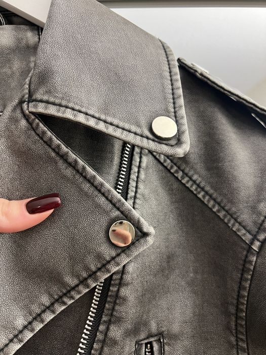 Косуха Серая, косуха з екошкіри, розмір С