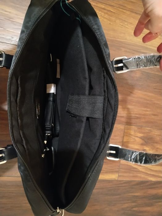 even & odd torba na laptopa pikowana nowa