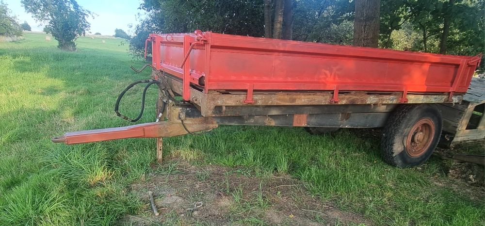 Przyczepa 1 osiowa kiper