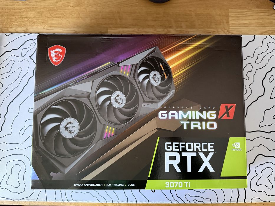 MSI Nvdia GeForce RTX™ 3070 Ti GAMING X TRIO 8G