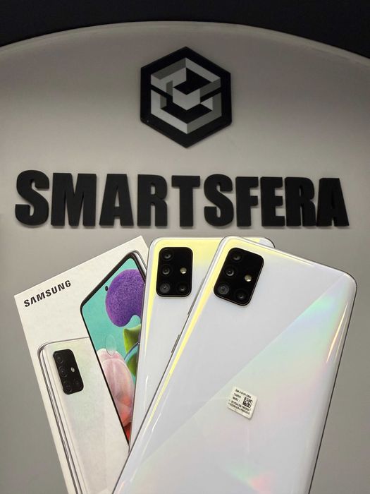 Wzorowy Samsung Galaxy A51 128GB Prism White Gwarancja Starowiślna 50