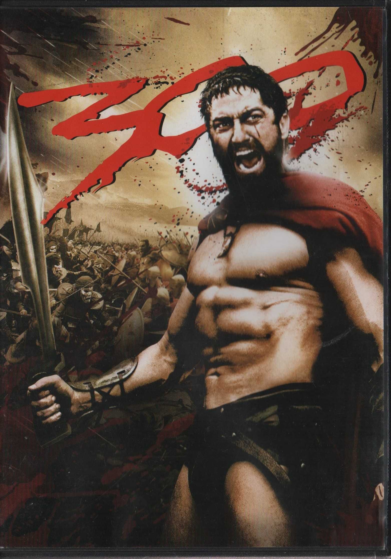 Dvd 300 - drama histórico - Gerard Butler/ Rodrigo Santoro - extras