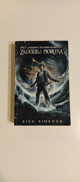 Książka pt. Złodziej Pioruna