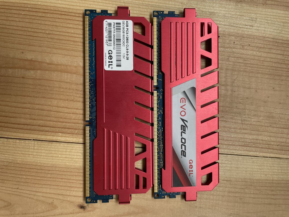 Оперативная память GeIL EVO Veloce DDR3-1600 8192MB (2x4)