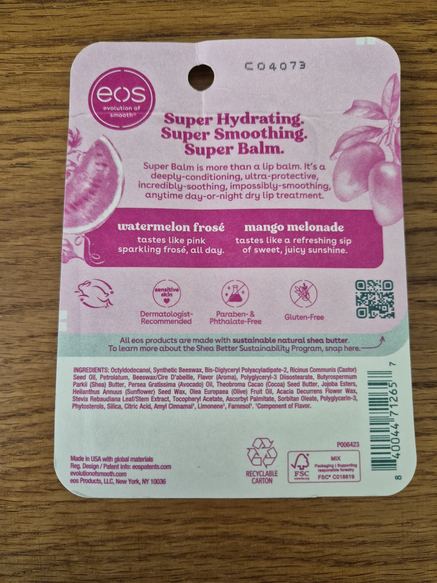 Eos Super Balm pomadka do ust
