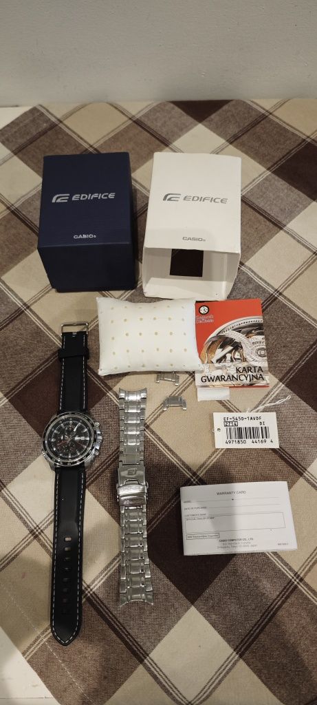 Zegarek Casio edfice EF-545D komplet
