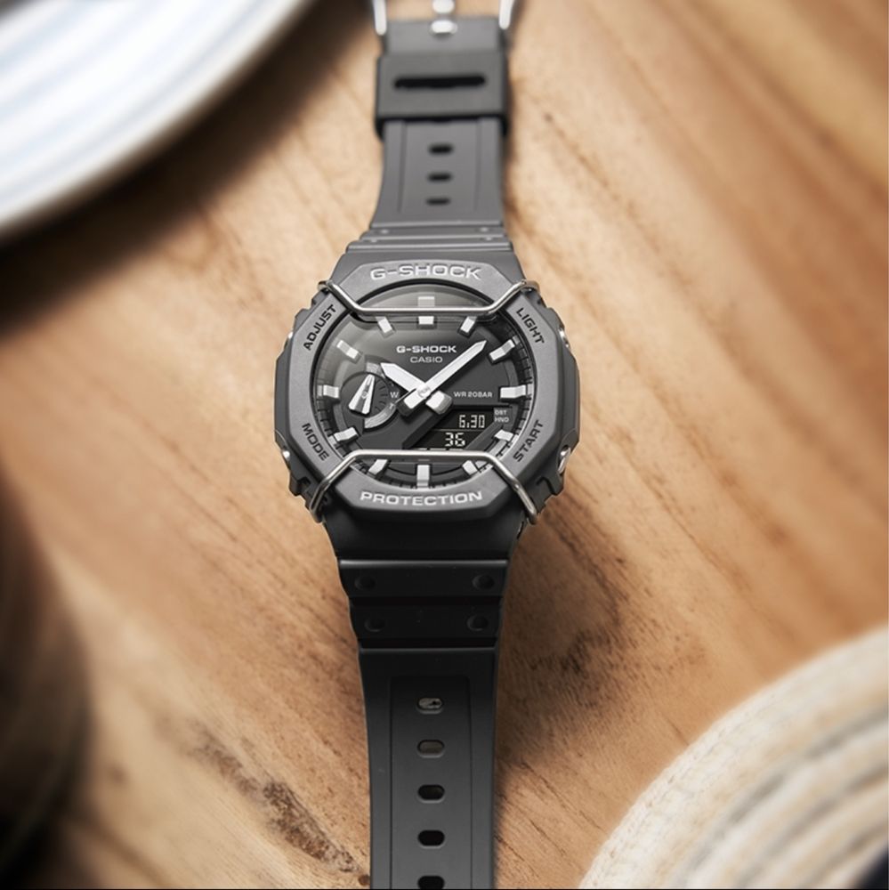 Часы CASIO GA-2100PTS-8A Темно-серый