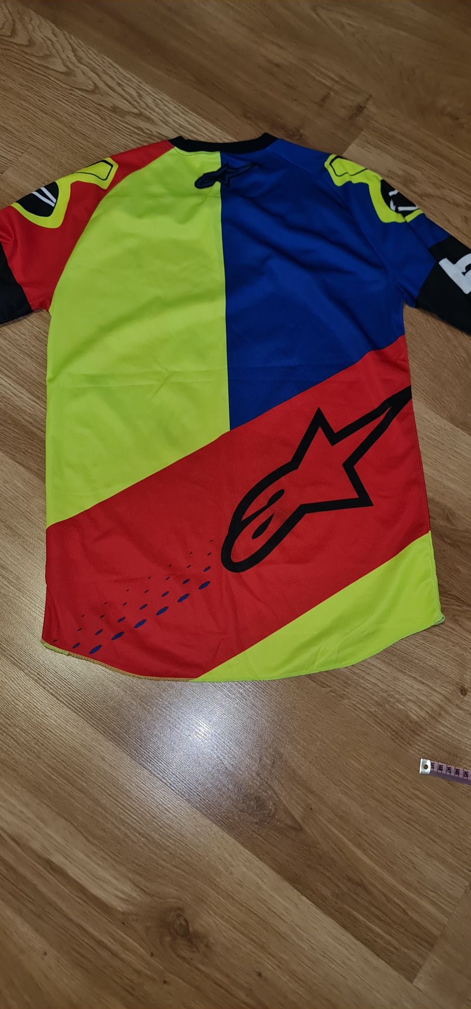 Bluzka Alpinestars Flagship Red Yellow Fluo Blue rozm s