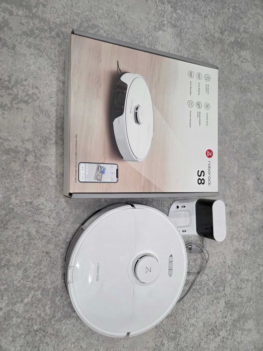 Робот-пилосос з вологим прибиранням RoboRock S8 White