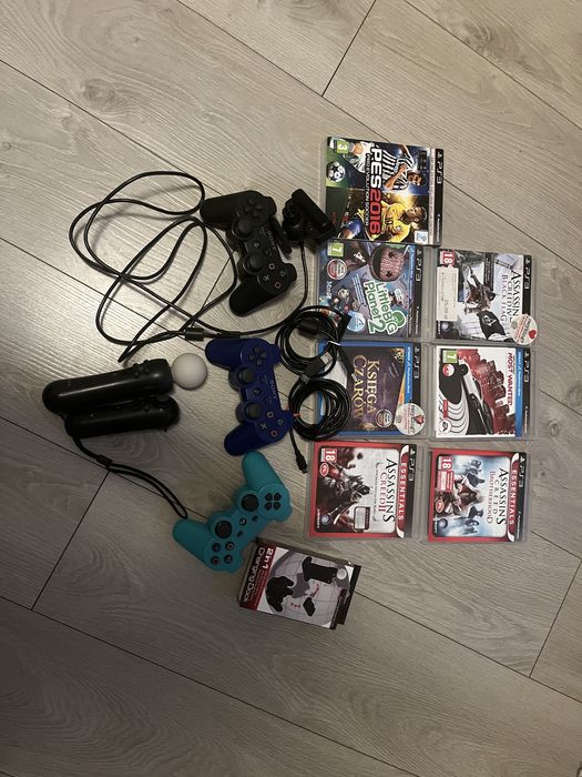 Konsola Playstation 3 Slim 320 GB PS3 plus gry i akcesoria