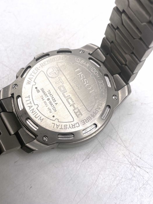 Zegarek Tissot T-TOUCH II Brusched titanum T047420