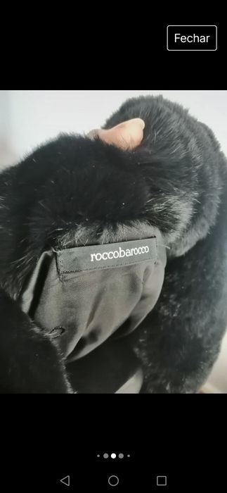 Casaco /Capa de pêlo verdadeiro, ROCCOBARROCO