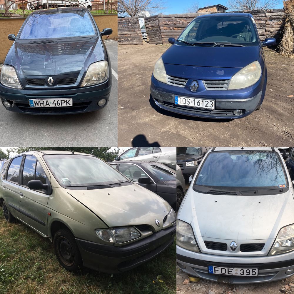 Разбо Разборка Renault Scenic 1.9 1.6- 2.0 бензин Акпп