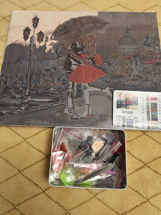 Картина алмазна незавершена