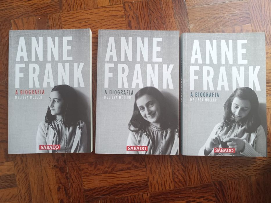 Coleção "Anne Frank" de Melissa Müller - revista Sábado