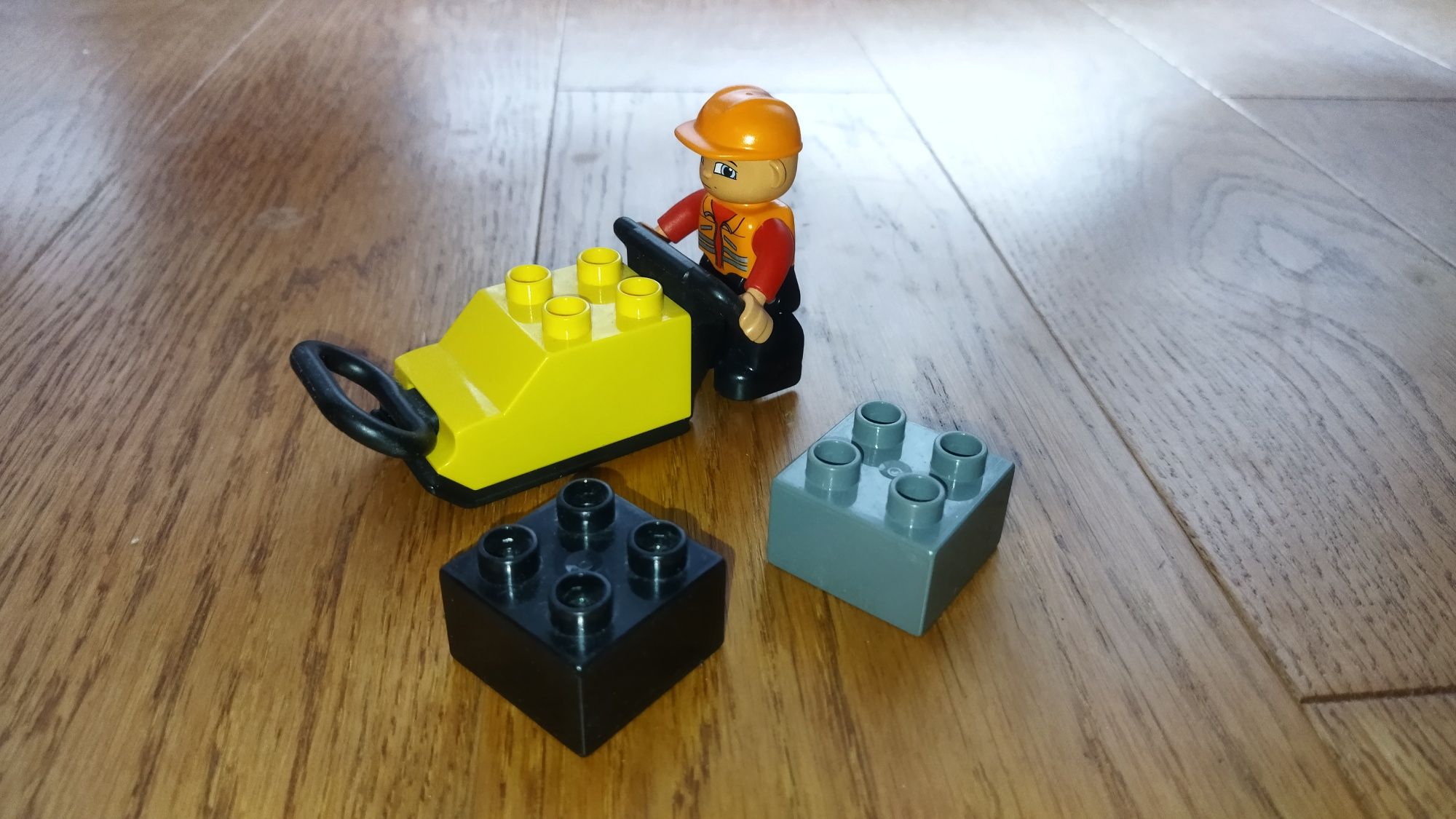 Lego duplo Lego ville - wibrująca ubijarka, zagęszczarka 4661