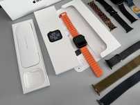Apple Watch SE 44 mm Aluminium GWARANCJA iPhone STAN BDB - 8 pasków