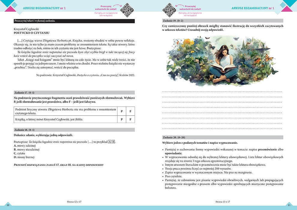 6X Nowy Egzamin Ósmoklasisty Arkusze Repetytoria Angielski Polski Greg