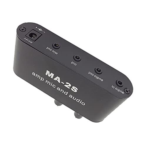 Wzmacniacz mikrofonowy kondensatorowy 3,5 mm MA-2S